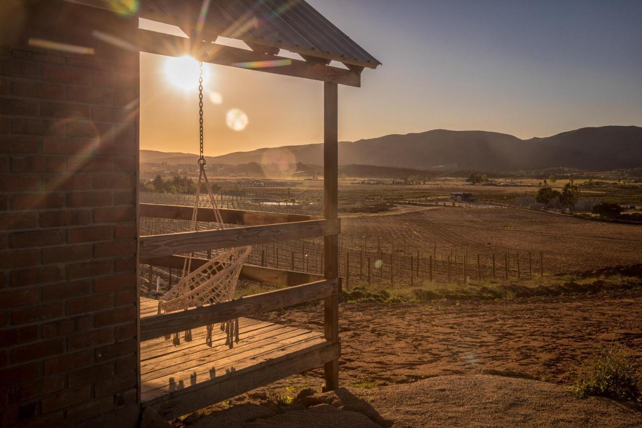 Don Tomas Vinedo Cabanas Valle de Guadalupe Eksteriør bilde